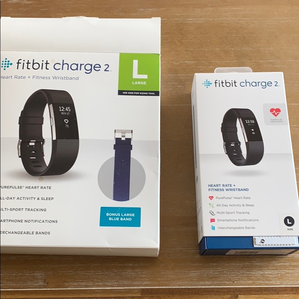New in box Fitbit charge 2